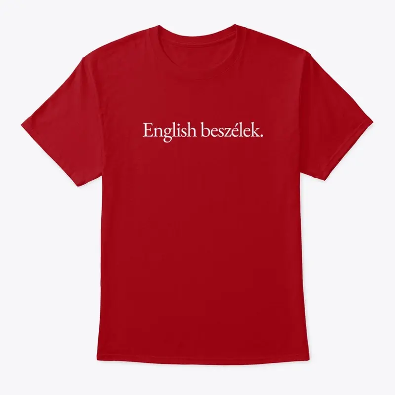 English beszélek.